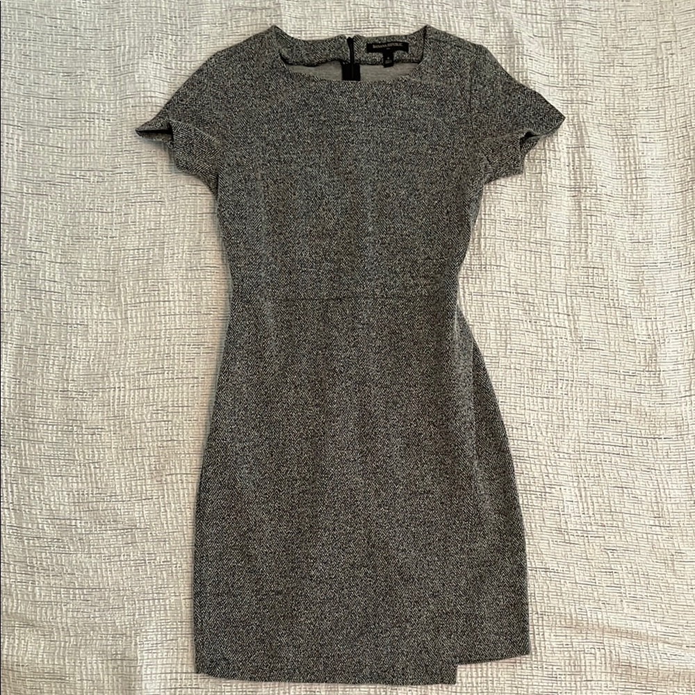 Banana Republic Charcoal Mini Dress